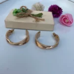گوشواره دایره پهن گولد