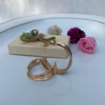 گوشواره دایره پهن گولد - Image 2
