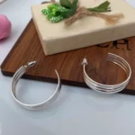 گوشواره دایره ای سبک