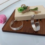 گوشواره دایره ای سبک - Image 3