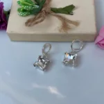 گوشواره نگین دار آویزان