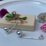 گوشواره کروی آویزان خاص