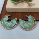گوشواره طرح کره ی زمین زیبا