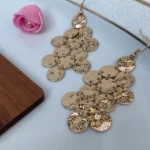 گوشواره خوشه انگوری طلایی - Image 3