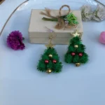 گوشواره طرح درخت کریسمس - Image 3