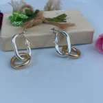 گوشواره دایره ی آویزان