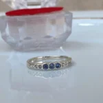 انگشتر سه نگین