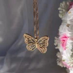 گردنبند طرح پروانه