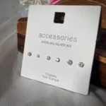 پک گوشواره نقره عیار 925