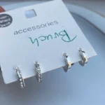 پک گوشواره دوتایی سایز کوچک کد11 - Image 3