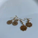 پک گوشواره آویز سنتی Accessories – رنگ طلایی1