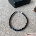 پک دستبند مردانه ترکیبی مهره‌ای و چرمی - Image 4