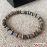 پک دستبند مردانه ترکیبی مهره‌ای و چرمی - Image 6
